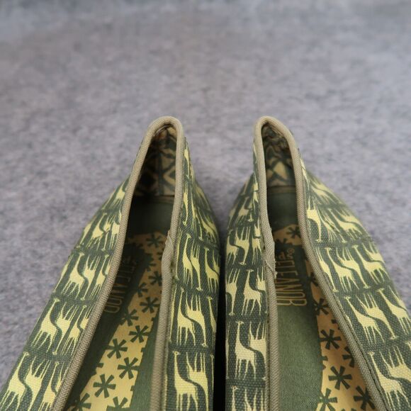 Keds Shoes Womens 8.5 Slip On Sneakers Casual Eleanor Giraffe Mary Jane Flats - Picture 11 of 13